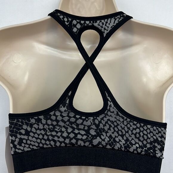 Spiritual Gangster black and silver snake print Spirts Bra NWT size XS/S - Picture 4 of 7